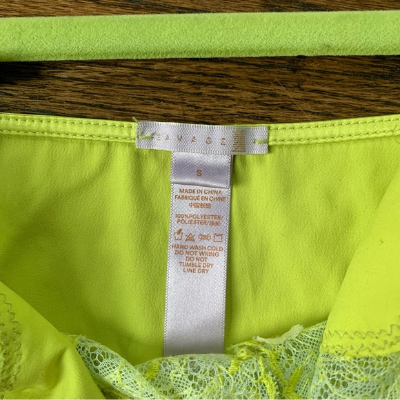 Savage X Fenty lime green lingerie top - Picture 5 of 8